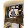Image 2 : Porcelain On Steel Public Telephone Flange In Rough Condition