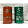 Image 3 : 2 Vintage Esso Oil Cans