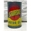 Image 3 : Vintage Sturdie Motor Oil Quart Can