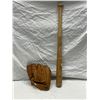 Image 1 : Vintage Baseball Bat And Glove