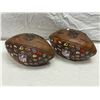 Image 1 : 2 National Football League Footballs With Team Logos By Wilson