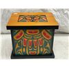 Image 1 : First Nations Wooden Painted Box