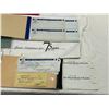Image 4 : Paper Ephemera, David Spencer Cheques, Magazines, Royal Canadian Bank Cheques, Etc..