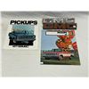 Image 1 : 2 Vintage Gmc Fender Emblems And 2 Gmc Pick Up Brochures 1977