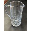 Image 2 : Large Crystal Pitcher And Large Crystal Vase