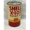Image 1 : Shell X100 Motor Oil Can One Imperial Quart