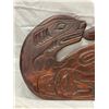 Image 2 : First Nations Hand Carved Wall Plaque By Willy Ferstl, Vancouver B.C.