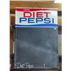 Image 1 : Vintage Self Framed Drink Diet Pepsi Tin Chalkboard Sign