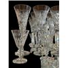 Image 2 : 9 Crystal Champagne Glasses