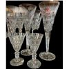 Image 3 : 9 Crystal Champagne Glasses