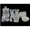 Image 2 : 9 Assorted Crystal Glass Pieces