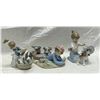 Image 1 : 3 Lladro Figurines, Girls With Dog, Boy With Dog, Etc..