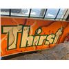 Image 3 : 2 Piece Orange Crush, Crush Thirst Plastic Advertising Sign