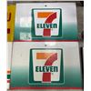 Image 2 : Plastic Drive Thru Advertising Sign And 3 Gas Pump Advertising Doors
