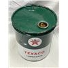 Image 2 : 35Lb Texaco Lubricants Pale With Handle And Lid