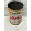 Image 1 : Vintage En-Ar-Co Motor Oil Can One Imperial Gallon