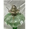 Image 2 : Vintage Uranium Glass Oil Lamp Base