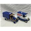 Image 3 : 4 Ertl Die Cast Car And Tanker Coin Banks
