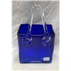 Image 3 : Blue Art Glass Basket