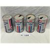 Image 1 : 4 Vintage Pepsi Cola Soda Cans