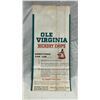 Image 2 : Vintage Ole Virginia Hickory Chips Bag With Black Americana Graphics