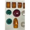 Image 3 : 14 Colored Glass Car Light Lenses