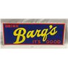 Image 1 : Vintage Cardboard Barqs Root Beer Its Good Sign