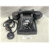 Image 1 : Black Rotary Telephone