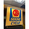 Image 3 : Vintage Plastic Sekine Cycle Light Up Advertising Sign