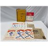 Image 1 : Vintage British Columbia Paper Sports Ephemera And Scrapbook Album With Clippings And Photos