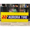 Image 1 : Large Plastic Aurora Tire Sign