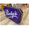 Image 1 : Large Light Up Purdy's Sign (From Purdy's Chocolates)