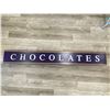 Image 1 : Large Light Up Chocolates Sign (From Purdy's Chocolates)