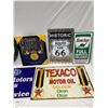 Image 4 : Assorted Signs, Texaco, Corona, Stp, Etc…