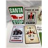 Image 2 : Assorted Signs, Welcome Visitors, Sailor Jerry, International Harvester, Etc..