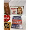 Image 4 : Assorted Metal Signs, Coca Cola, Dr. Pepper, Etc..