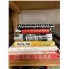 Image 2 : Approx 21 Hard And Soft Cover Books, Mickey Mouse Watch, Outlaw, Celine Dion, Etc..
