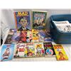 Image 2 : Tote Full Of Vintage Mad Magazines, Books, And Heritage Magazines