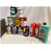 Image 1 : Box Full Of Oil Cans, Shell, Ba, Esso, Safeway, Etc..