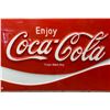 Image 3 : Large Plastic Embossed Coca Cola Sign