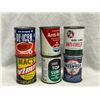 Image 5 : Box Full Of Vintage Automotive Cans, Siloo, Pyr Oil, Ace Anti-Freeze, Etc…