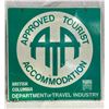 Image 2 : Approved Tourists Accommodation Metal Sign