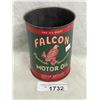 Image 1 : Vintage Falcon Motor Oil 1 U.S Quart Can