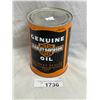 Image 1 : Harley Davidson Motorcycles Oil Can 1 Us Quart