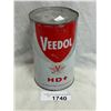 Image 1 : Vintage Veedol Hd Plus Motor Oil 1 Imperial Quart Can