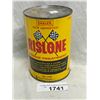 Image 1 : Vintage Rislone Motor Oil Can 1Litre