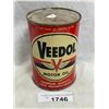 Image 1 : Vintage Veedol Motor Oil Can 1 Us Quart