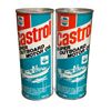 Image 2 : Assorted Vintage Automotive Product Cans And Bottles, Castrol, Simoniz, Quakerstate, Etc..