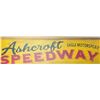 Image 5 : Custom Made Wooden Ashcroft Speedway Sign