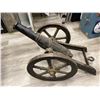 Image 1 : Early Cast Iron Firing Cannon On Wheels